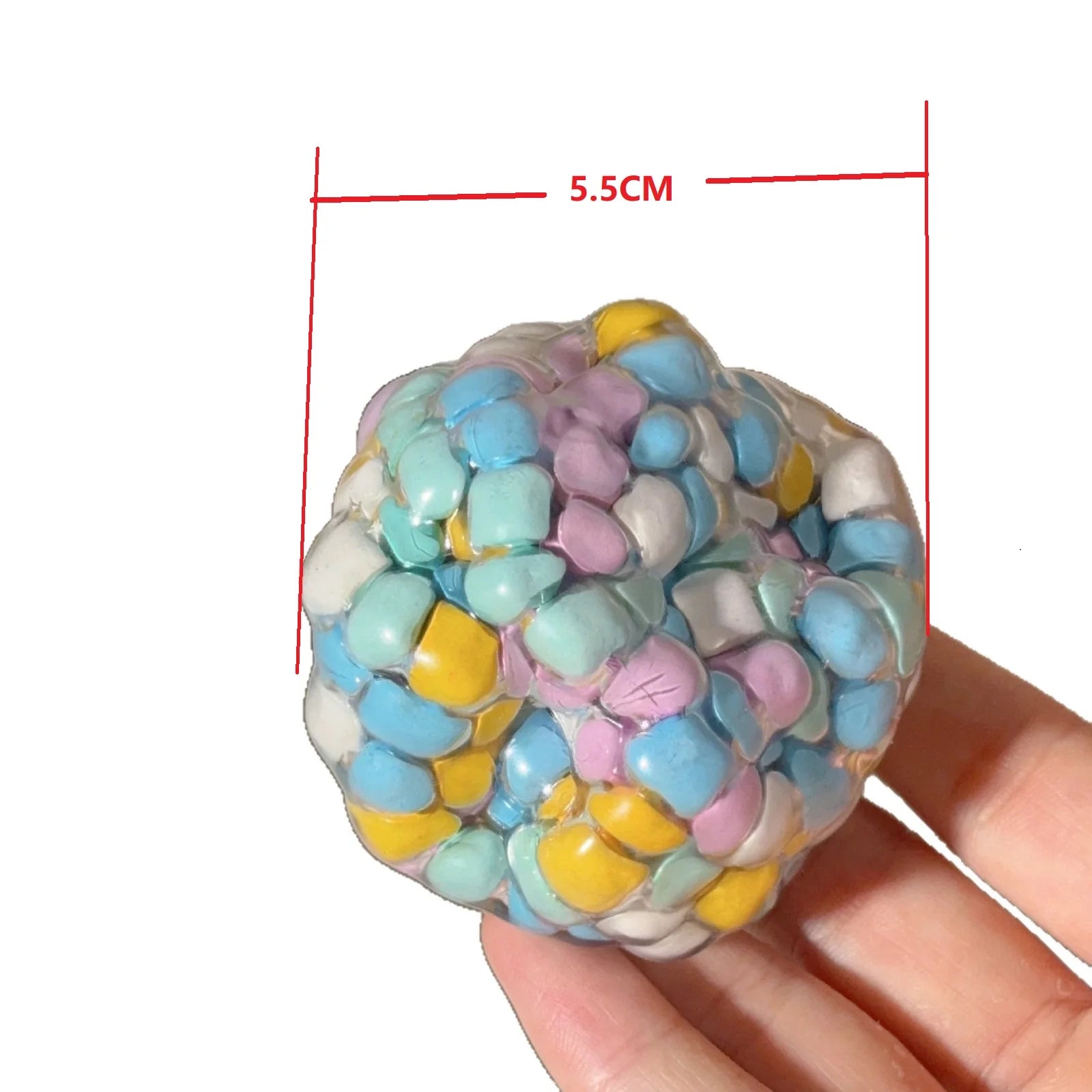 Squishy Dopamine Stress Ball Sensory Toys for Adults Anxiety Relief Fidget Toys Squ additional angle