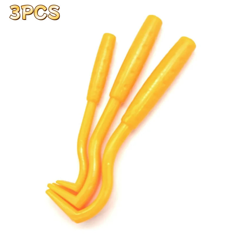 Pet Flea Remover Hook Tick Removal Tweezer - Dog Cat Tick Extractor Comb Louse Pliers close-up view