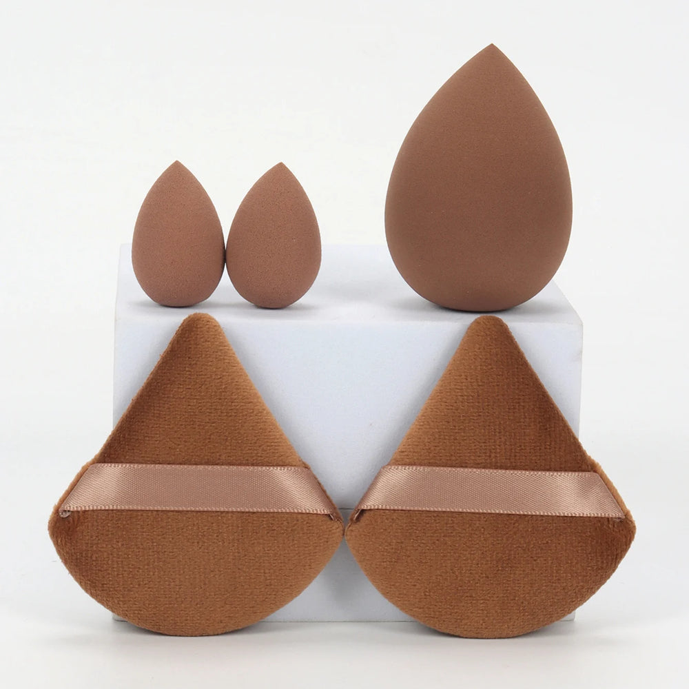 5Pcs Professional Makeup Sponge Set | Soft Polyurethane Foundation Blenders for Flawless detail view