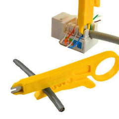 Wire Stripper and Crimper Tool | Multifunctional Cable Stripping Pliers detail view