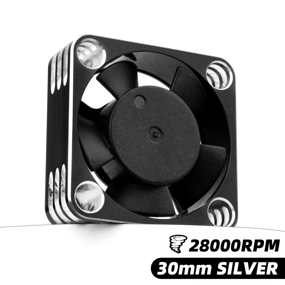 RC 25/30/35/40/50mm Fan 28000 RPM Heat Dissipation Cooling Fan for RC Crawler 1/10 additional angle