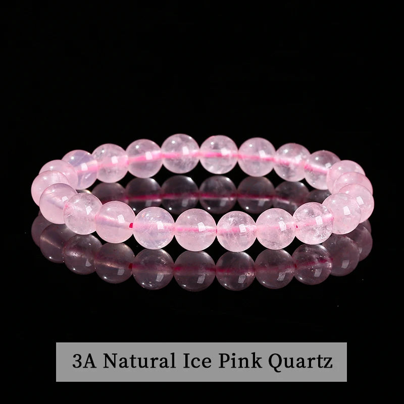 JD Natural Black Spectrolite Flash Smooth Beaded Bracelet Women Men 6 8 10mm Labrad additional angle