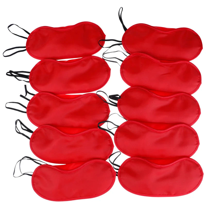 Silk Sleep Eye Mask Set | Light Blocking Padded Blindfold for Travel and Home detail view