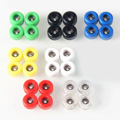 4Pcs/Set Urethane CNC Bearing Fingerboard Wheels | Professional PU + Metal alternate view