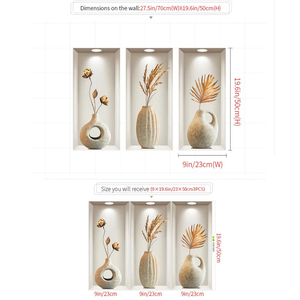 Space-Themed Flower Pattern Wall Stickers | Reusable PVC Decals for Home Decor detail view