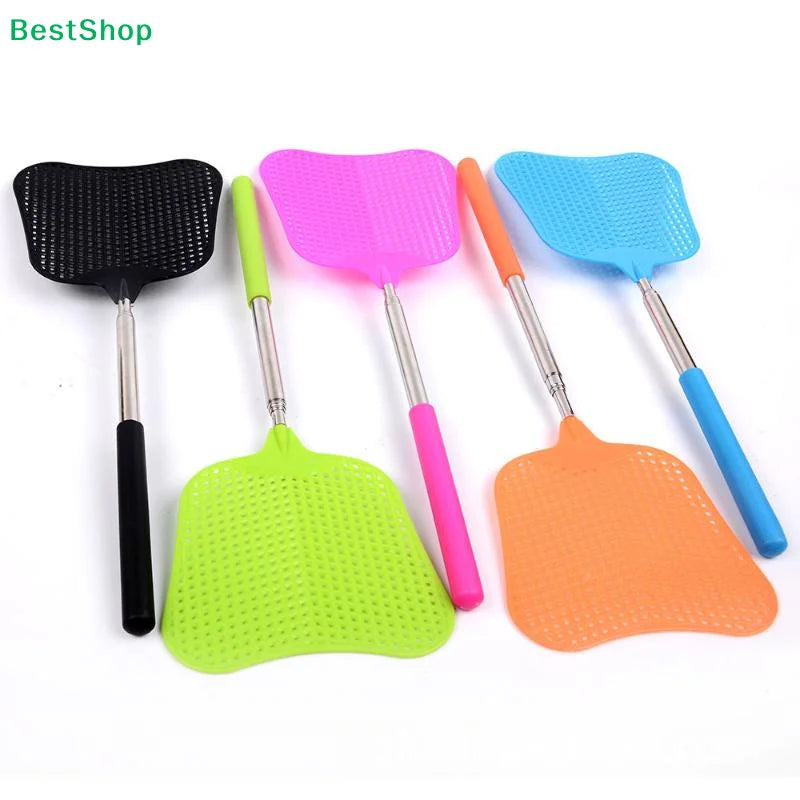 Retractable Fly Swatter | Adjustable Length Pest Control Tool detail view