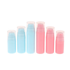 Refillable Lotion Bottles Airless Pump Vacuum Toiletries Container Empty Plastic Cosmeti detail view