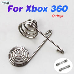 Xbox 360 Trigger Button Springs Replacement Kit | 2/6/10 Pack Silver Springs for LT RT Battery Conne