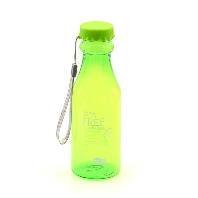 480ml Plastic Cute Yogurt Water Bottle Tour Drinking Bottle Yakult Shape Kawaii Milk C close-up view