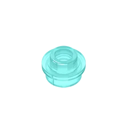 Gobricks GDS-603 PL.ROUND 1X1 W. THROUGHG. HOLE | Compatible Building Brick lifestyle view