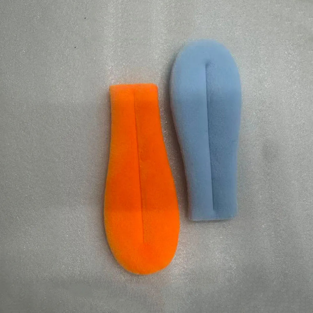 Motorcycle Accessories Decorations Personalit Funny Modification Plush Big Tongue Deco close-up view