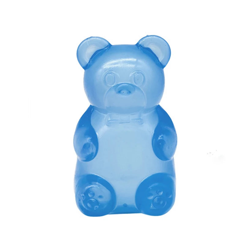 Cute Bear Squishy Toy | Soft TPR Stress Relief Fidget Cube lifestyle view