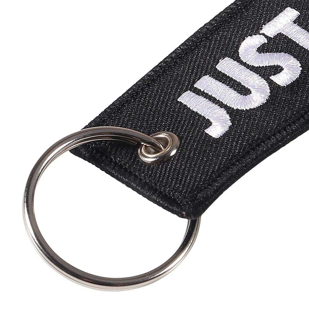 JUST SEND IT Keychains | 5-Pack Luggage Tag and Key Ring Set detail view