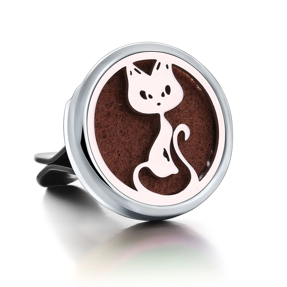 Refillable Car Air Freshener Perfume Diffuser Clip close-up view