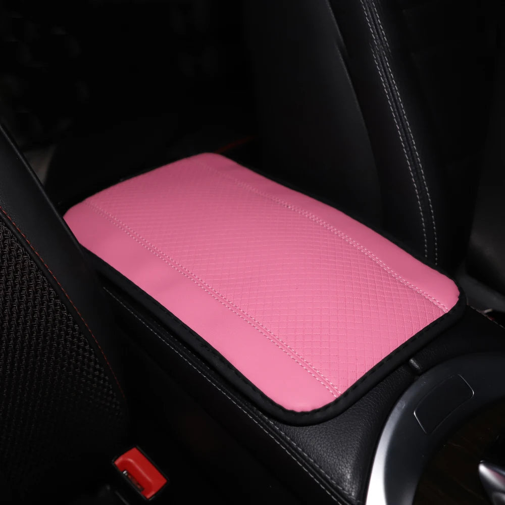 Car Armrest Pad Center Console Pad Artificial Leather detail view