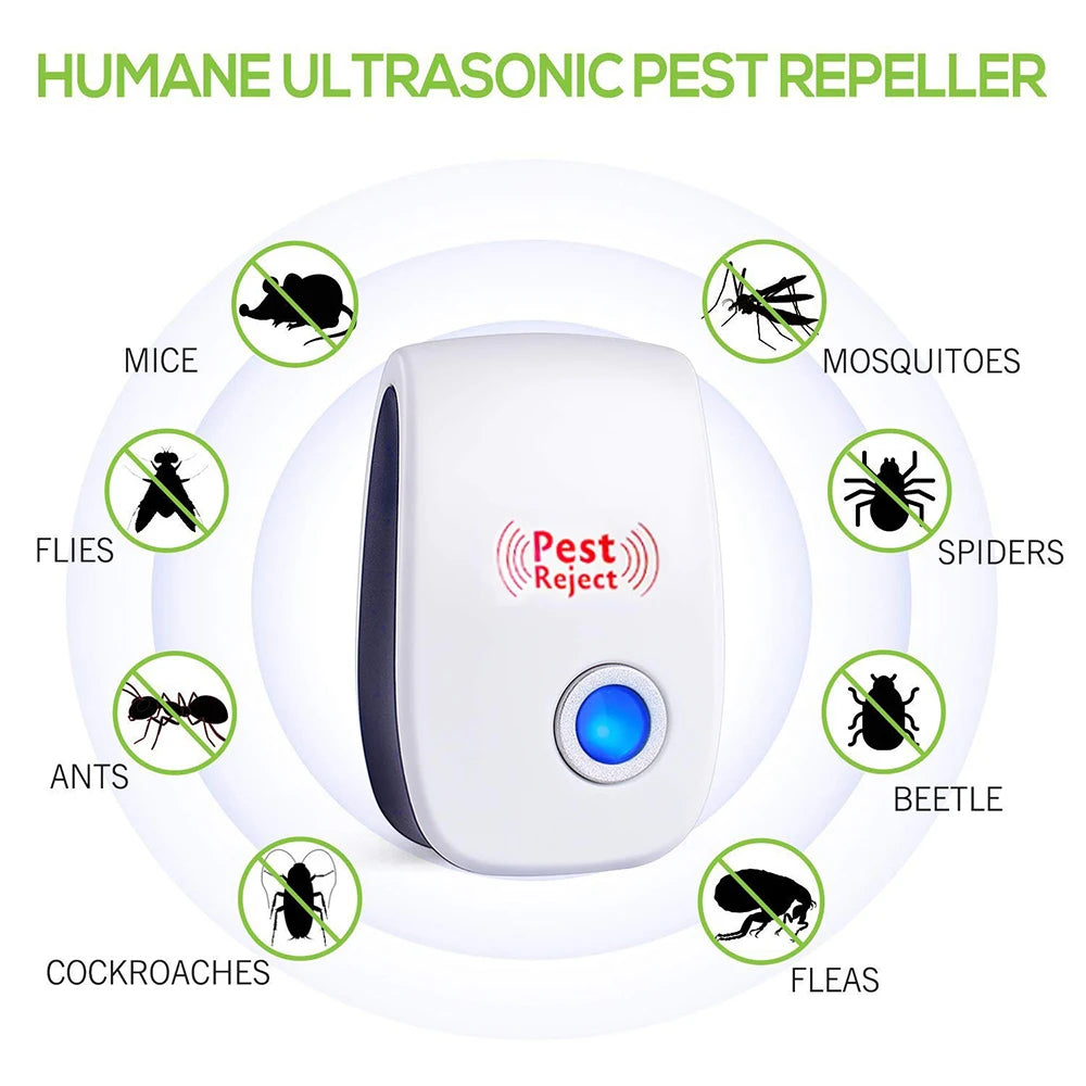 Ultrasonic Pest Repeller | 6-in-1 Household Electronic Rodent and Insect Repellent alternate view