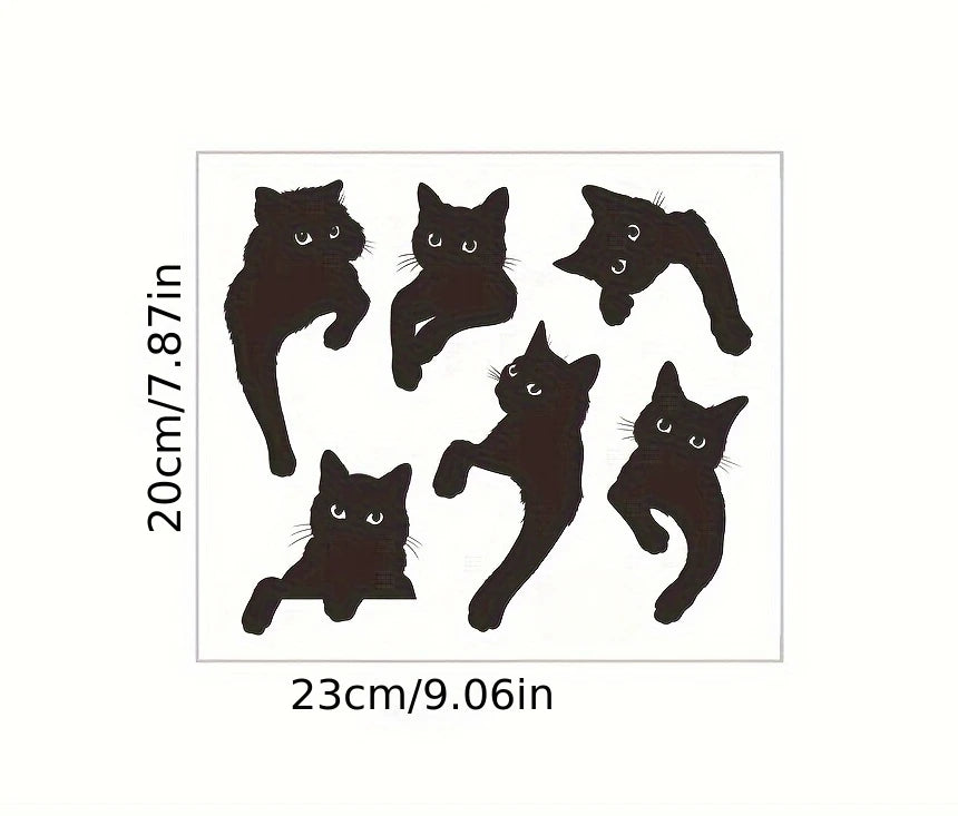 Cat Switch Stickers | Removable Vinyl Decals for Light Switches alternate view