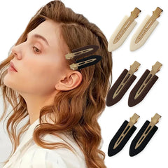 6PCS/SET Women's Multi-Colored Acrylic Non-Bending Hairpin Daily Makeup Face Wash Bangs Broken Hair