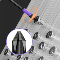 2pcs Non-slip PH2 Magnetic Cross Screwdriver Bits Set | Alloy Steel Hand Tool alternate view