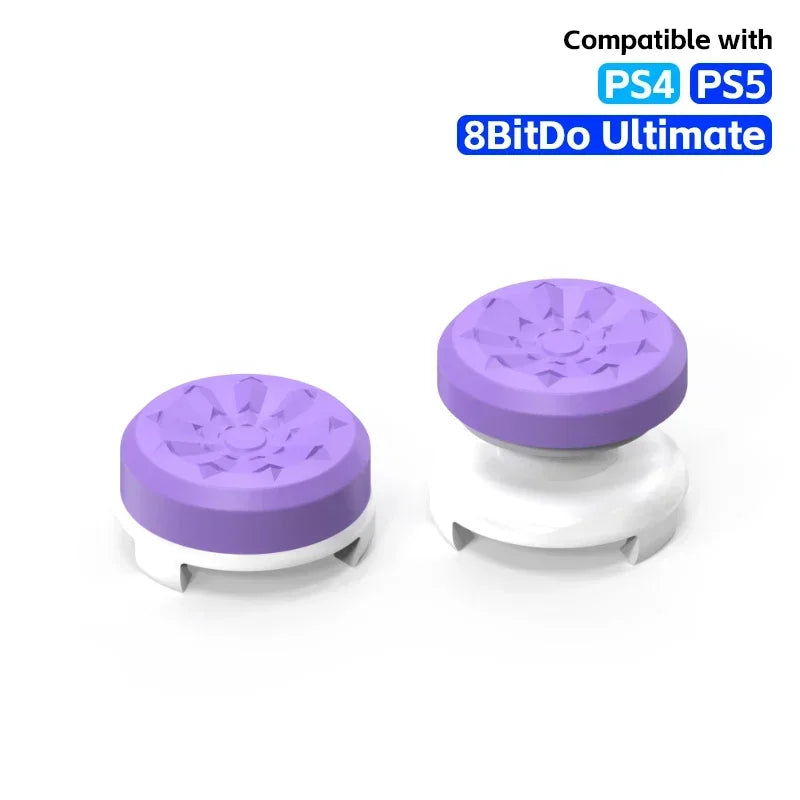 DATA FROG High-Rise Thumb Stick Grips | FPS Performance Extenders for PS4 PS5 and 8 additional angle