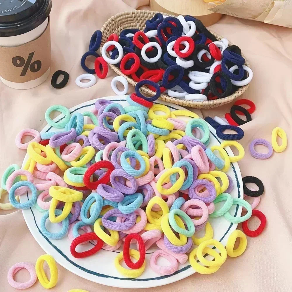 Scrunchie Rubber Band Kid Hair for Girls Ponytail Hold lifestyle view