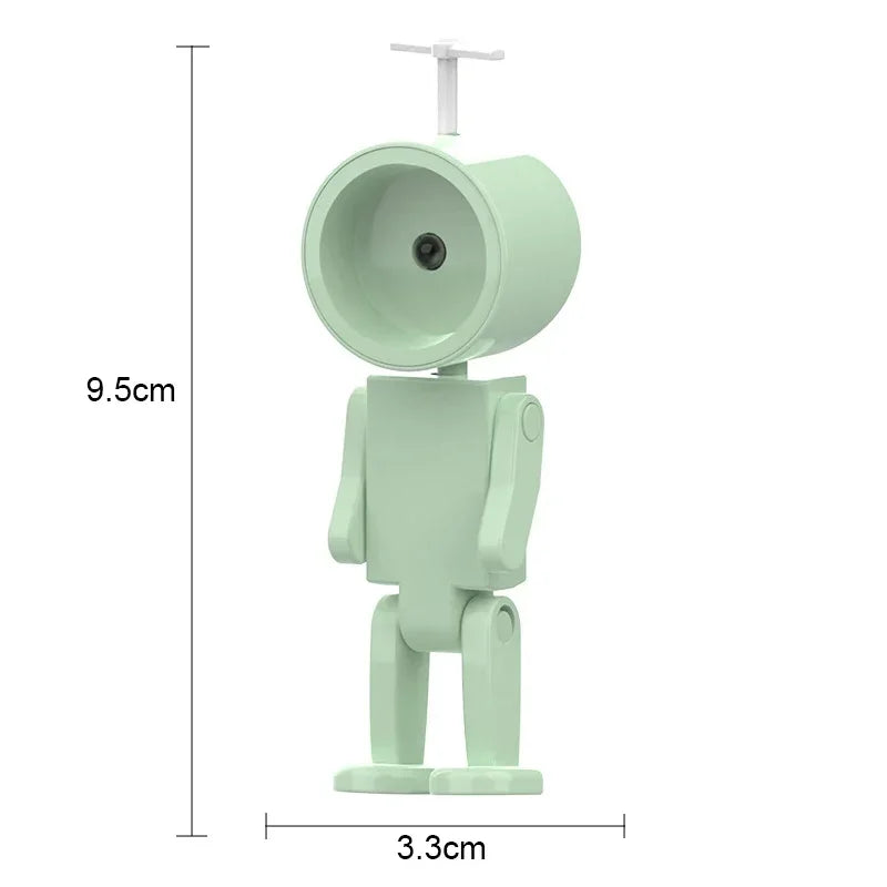 Creative Astronaut Magnetic Night Light | LED Mini Square Robot Desk Lamp alternate view