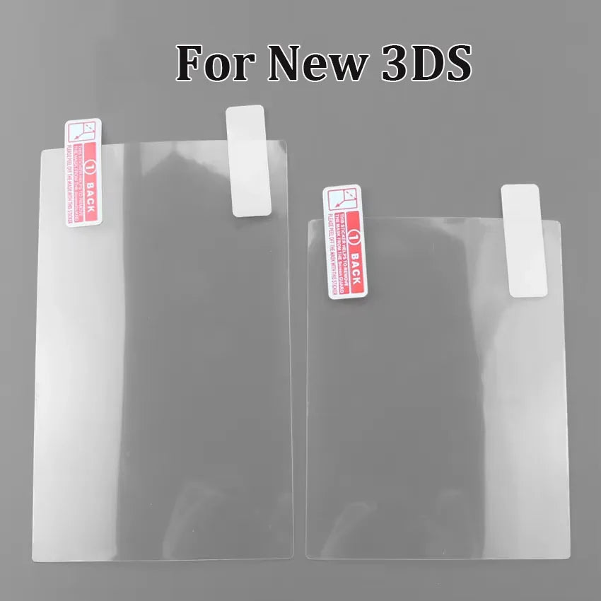 1PCS Top Bottom HD Clear Protective Film For NS NDSL for 2DS New 3DS XL LCD Screen Protector