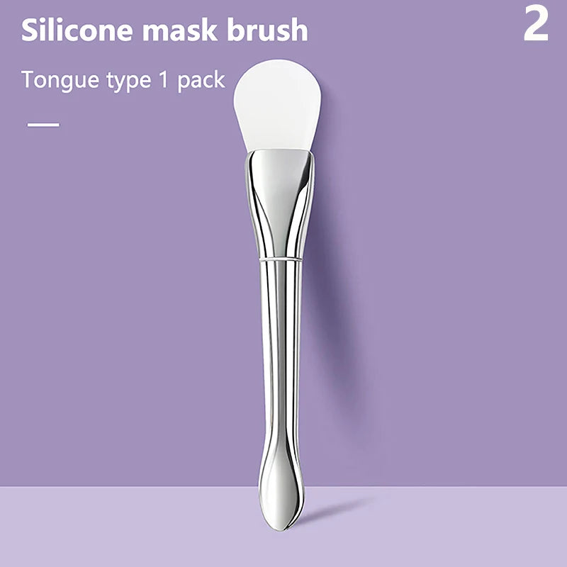 Silicone Facial Mask Brush | Soft Silicone Applicator for Face Mask detail view