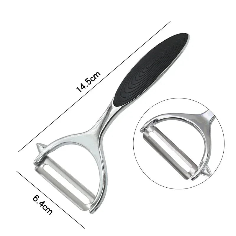 Stainless Steel Vegetable Peeler | Multi-Function Kitchen Tool for Fruits and Vegetab alternate view