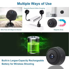 A9 WiFi Security Camera | 1080P Night Vision Smart Home Indoor Outdoor Camera detail view