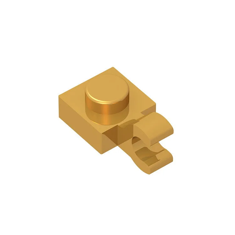 PLATE 1X1 W/HOLDER VERTICAL Building Block | Compatible with Lego 6019 61252 lifestyle view