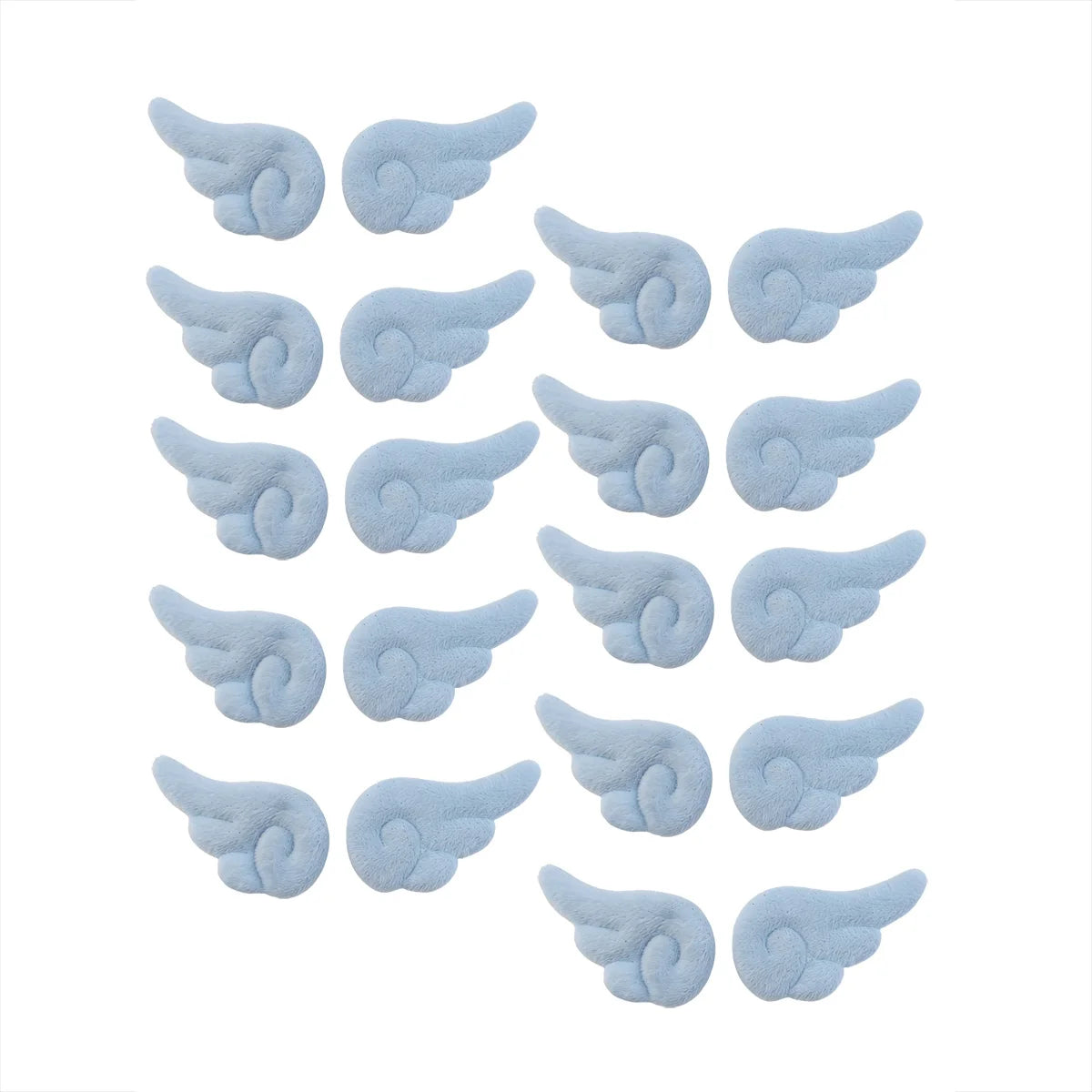 2Pcs/20Pcs 5cm Angel Wings Super Cute Angel Wing Plush Hairpin Girl Hair Clip Accessories Barrettes Hairgrip Headdress Headwear