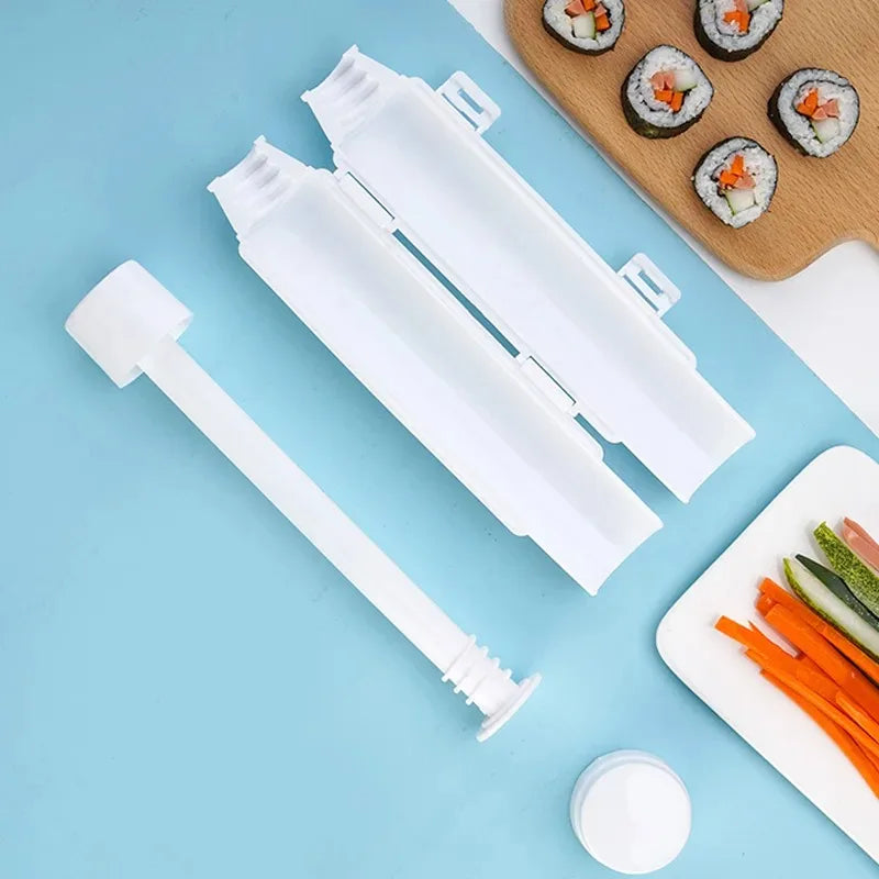 Tool Sushi Maker Quick Sushi Bazooka Japanese Rolled Rice Meat Mold Bento lifestyle view
