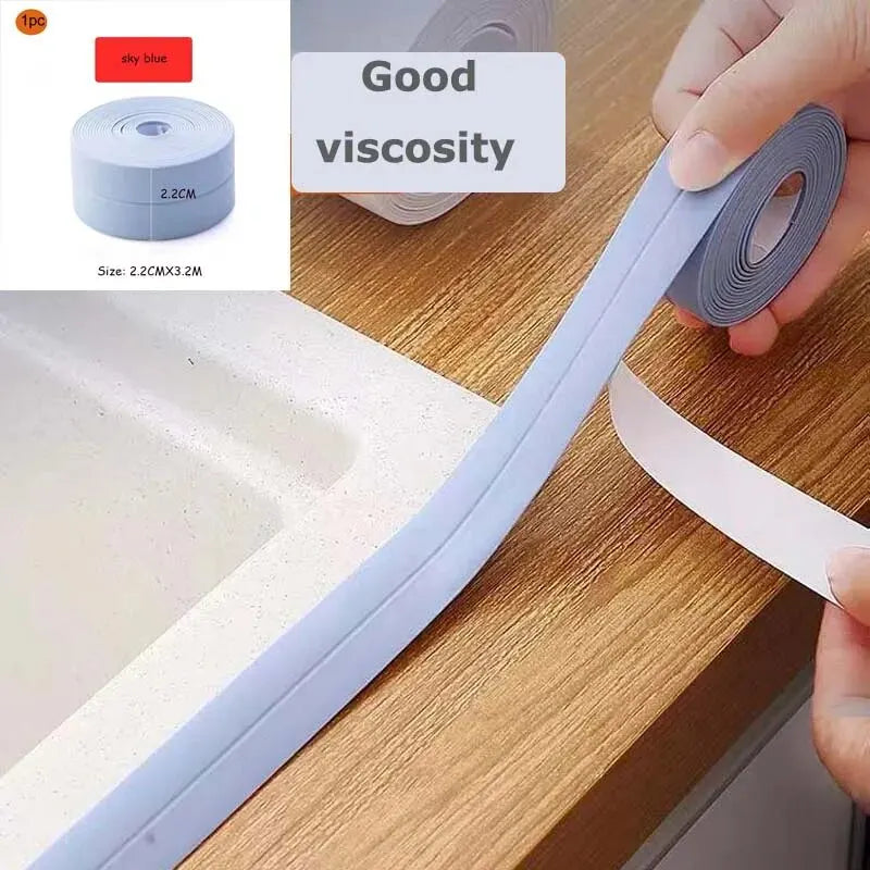 Kitchen Anti-Mold Waterproof Tape | Moisture-Proof Gap Sealer for Sinks additional angle