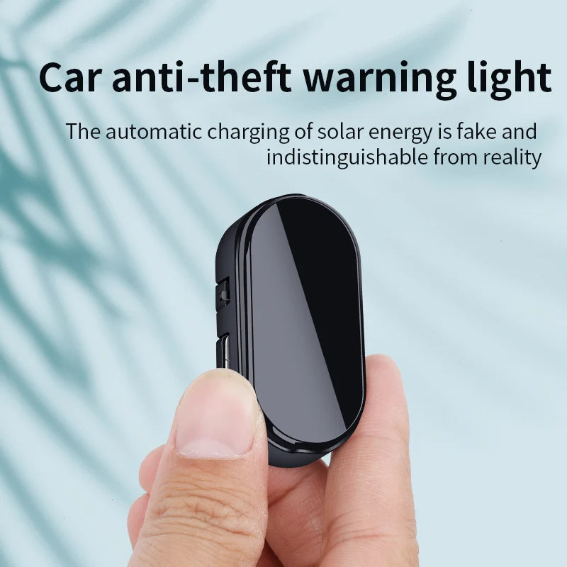 Solar Powered Car Warning Flashing Light | Interior LED Decorative Light lifestyle view