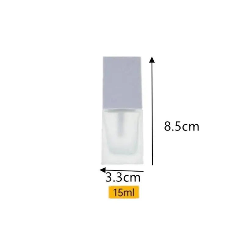 Empty Pump Bottle Glass Liquid Foundation Container | Refillable 15/30ml Travel Bottl alternate view