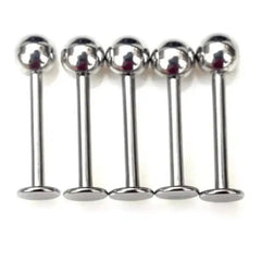 90/45 Pcs Mixed Styles Stainless Steel Eyebrow Navel Belly Lip Tongue Nose Piercing B alternate view