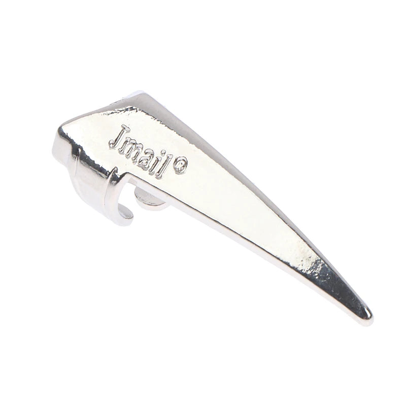 Metal Parting Finger Tip Ring Hair Sectioning Comb Hair Braiding Weaving Curling Hair Se detail view