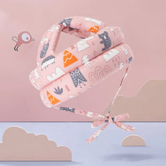 Baby Anti-Fall Hat | Toddler Protective Head Cap with Cute Cartoon Design