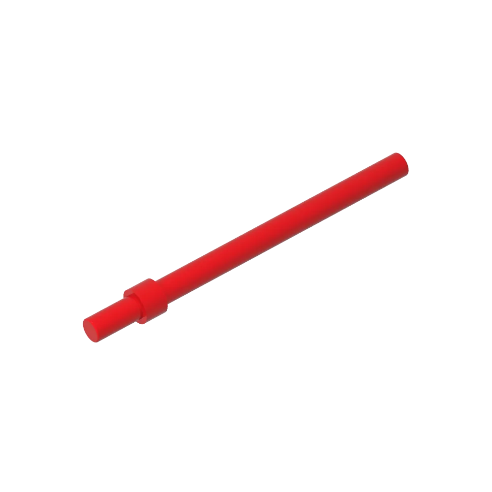 Gobricks GDS-905 Bar 6L with Stop Ring | Technical Building Block Piece Compatible wit close-up view