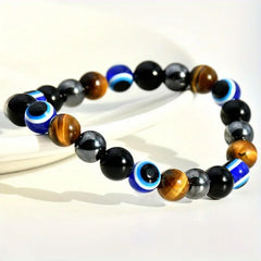 Stone Symbolic Bracelet for Women Men Rich Wealth Protection Confidence Beaded Bracel alternate view