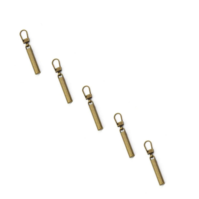 5/10PC Zipper Slider Puller Instant Zipper Repair Kit Replacement Broken Buckle Travel B detail view