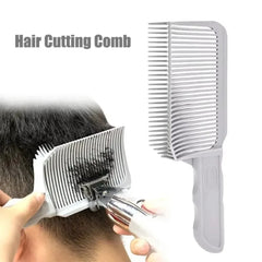 Fading Hair Cutting Combs Professional Barber Clipper Blending Flat Top Hair Cutting Comb for Men Fa