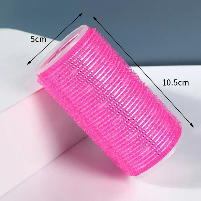 Self-Adhesive Hair Rollers for Curls | Heatless Lazy Hair Curling Tool additional angle