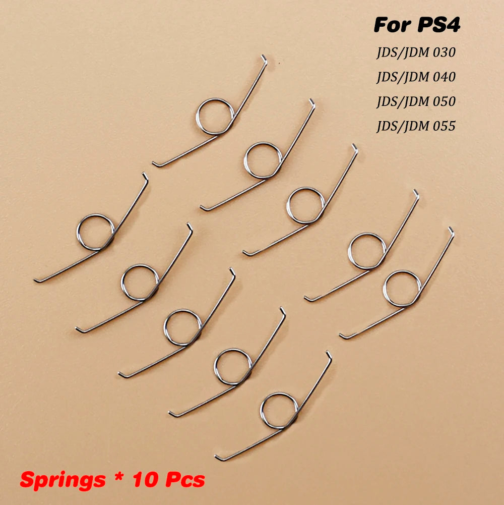 10Pcs PS4 PS5 Trigger Button Springs Set | Controller Repair Kit close-up view