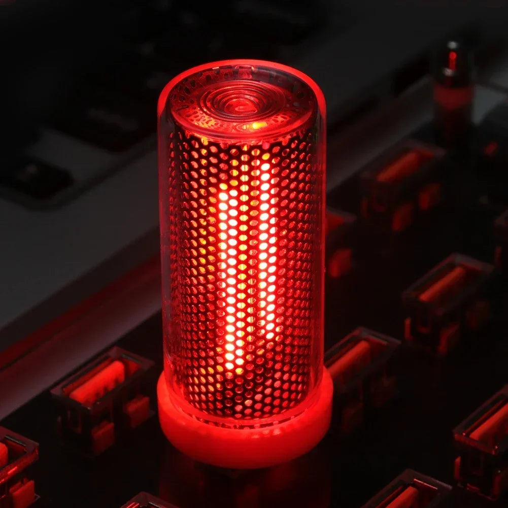 USB Plug-In Glass Bottle Night Light | Color-Changing Ambient Decor Lamp lifestyle view