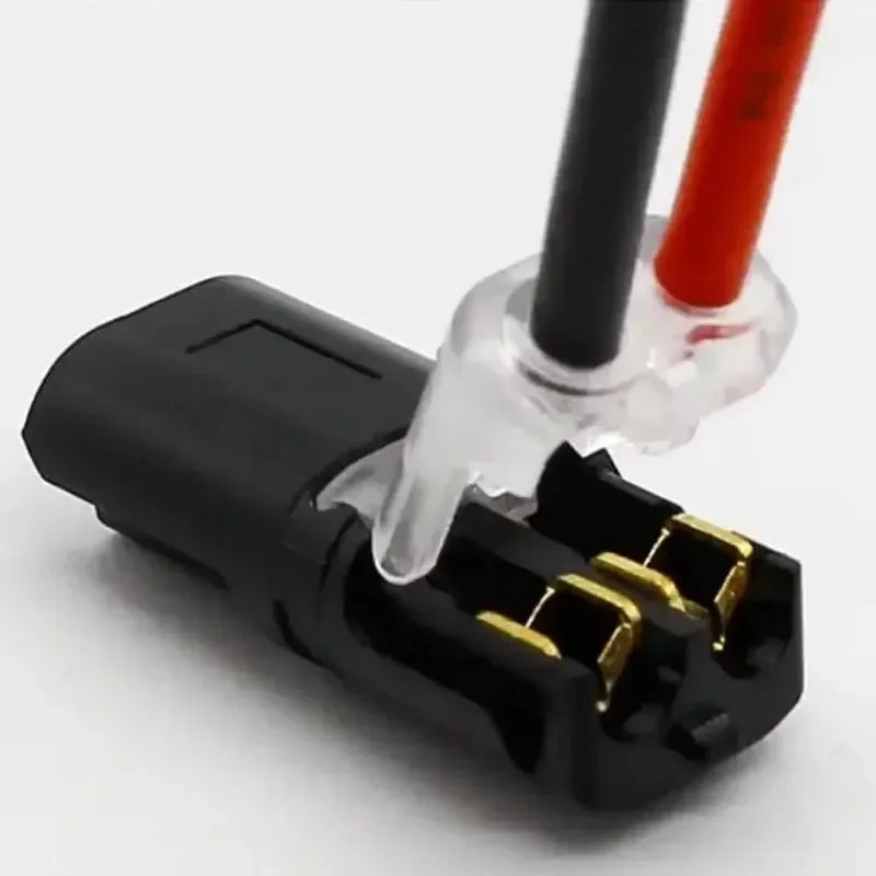 2Pin Way Plug Car Wire Connector Electrical Connector Wire Cable Automotive Waterproof close-up view