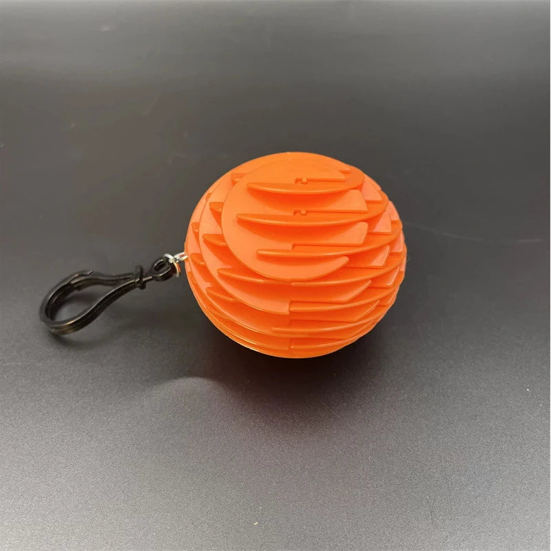 3D Telescopic Decompression Elastic Mesh Toys Stress Relief Small Worm Decompression A close-up view