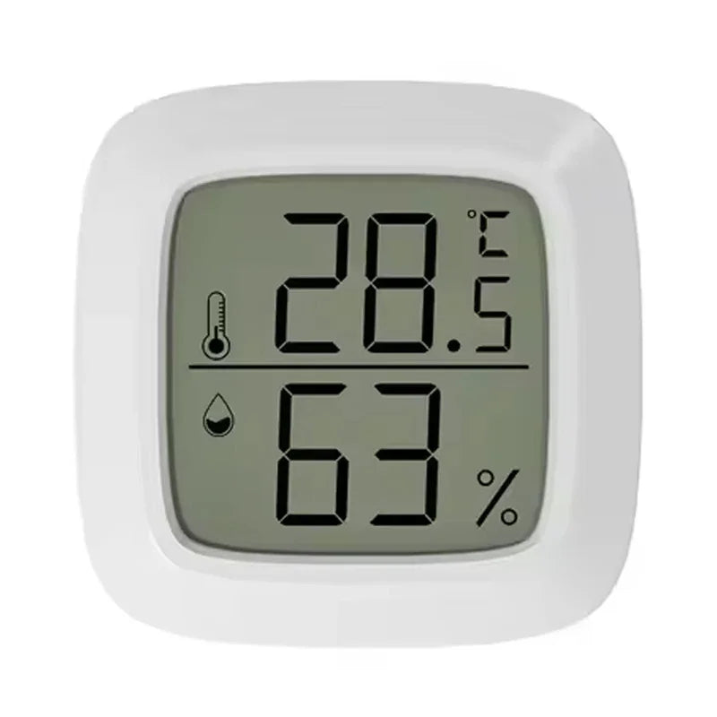 LCD Digital Thermometer Hygrometer | Indoor Room Temperature Humidity Monitor close-up view