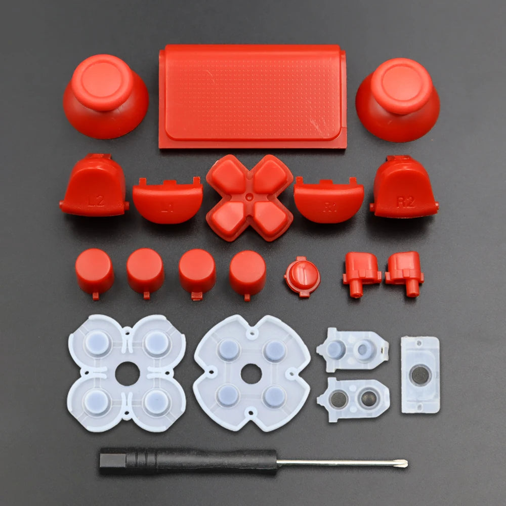 PS4 Controller Repair Kit | JDS/JDM-040 Button and Joystick Replacement Set detail view